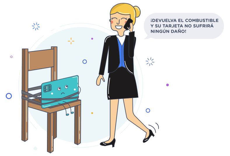 Bloquean un dinero por si no devuelves el combustible como estipula en el contrato. Bloquean un dinero por si no devuelves el combustible como estipula en el contrato.