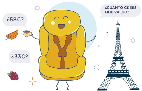 Precios de las sillitas de niños en Francia Precios de las sillitas de niños en Francia