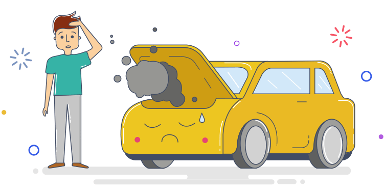 Ma voiture est en panne ! Ma voiture est en panne !