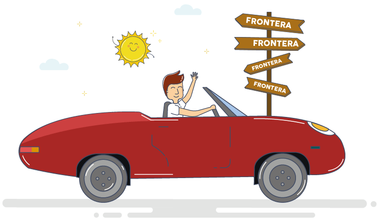 Cruzar fronteras en coche de alquiler Cruzar fronteras en coche de alquiler
