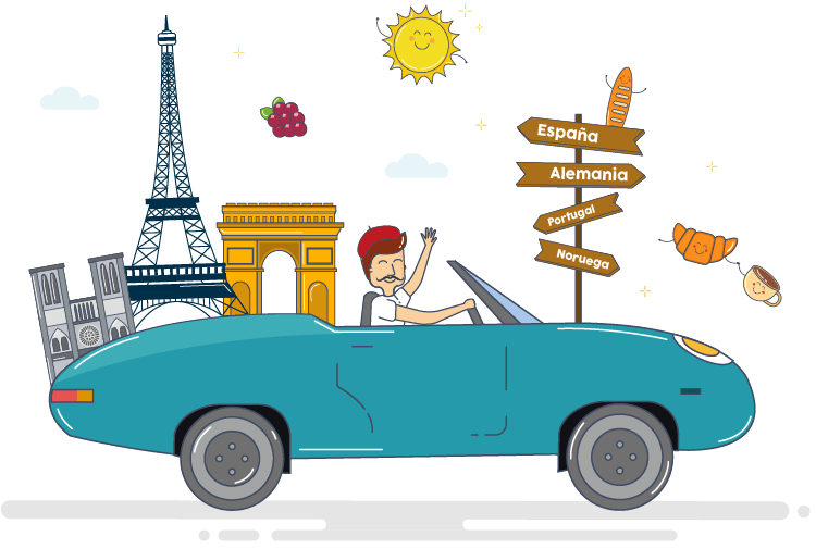 Salir de Francia con coche de alquiler Salir de Francia con coche de alquiler